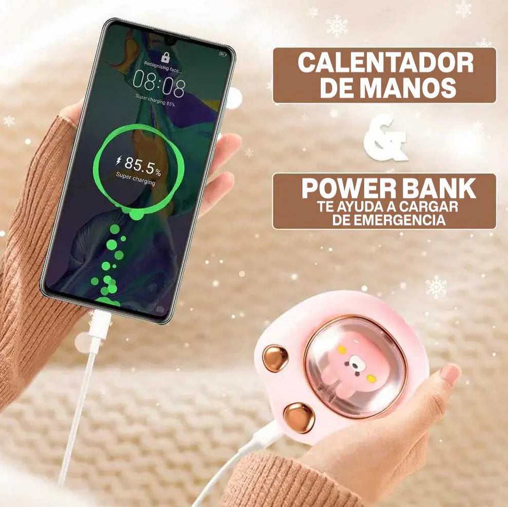 Calentador de mano gato