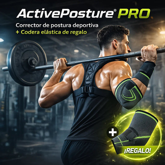 ActivePosture®: Corrector de Postura + Codera de regalo 🎁
